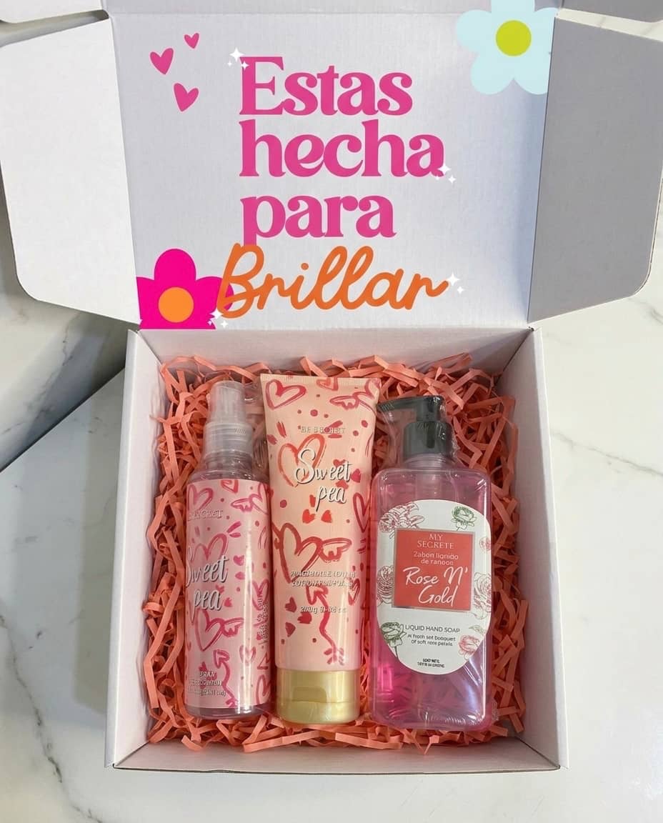 Caja para mujer con temática de 8 de marzo